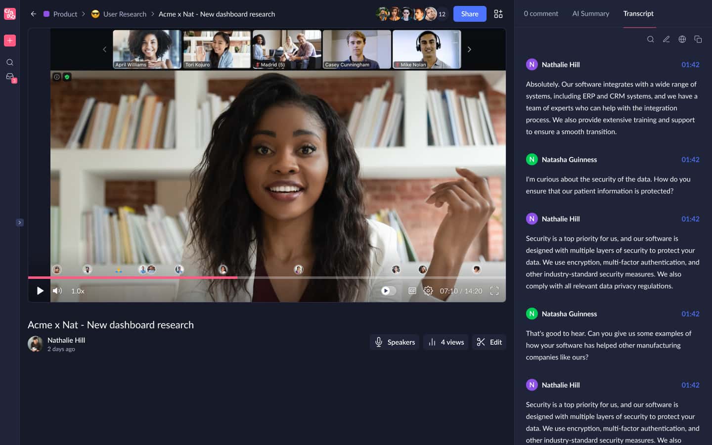 Meeting Recording Software Record & sum up meetings 60x faster